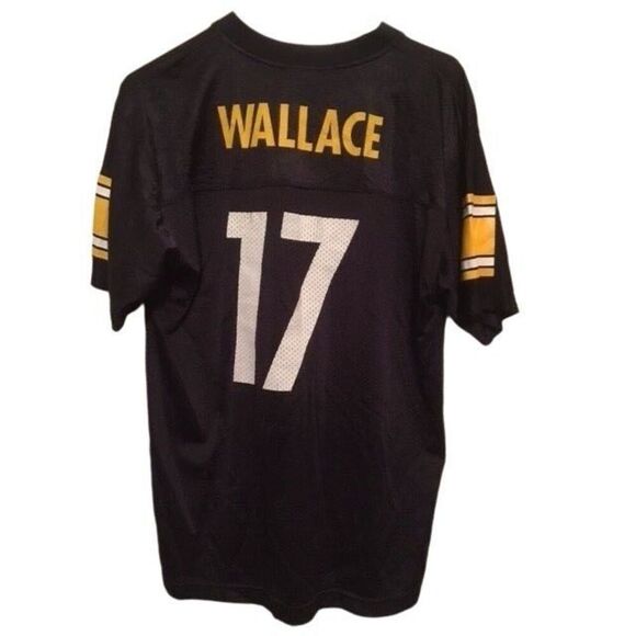PITTSBURGH STEELERS #17 MIKE WALLACE SIZE YOUTH XL JERSEY - Picture 1 of 7
